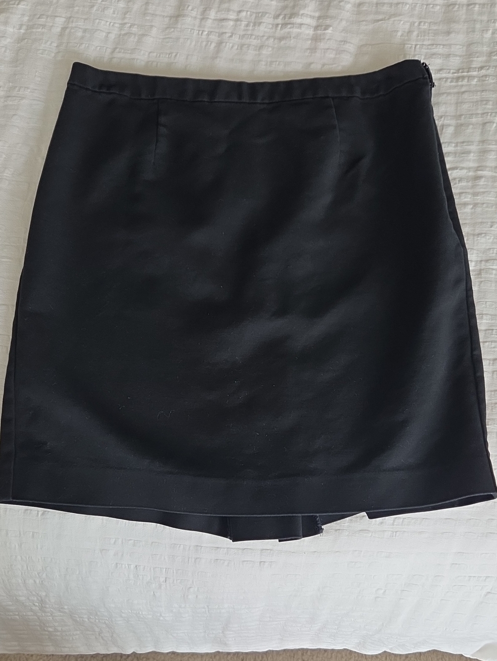 Old Navy Black Stretch Pencil Skirt W/Kick Pleat, Size 8, LNWOT